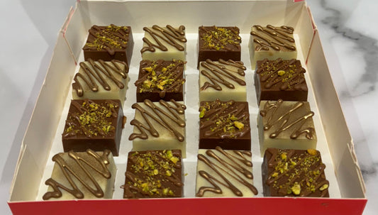 Dubai Chocolate and Salted Caramel Bites